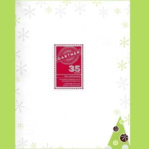 Foil Accent Stationery Christmas Tree Motif by Gartner Studios 105 Sheets NEW!